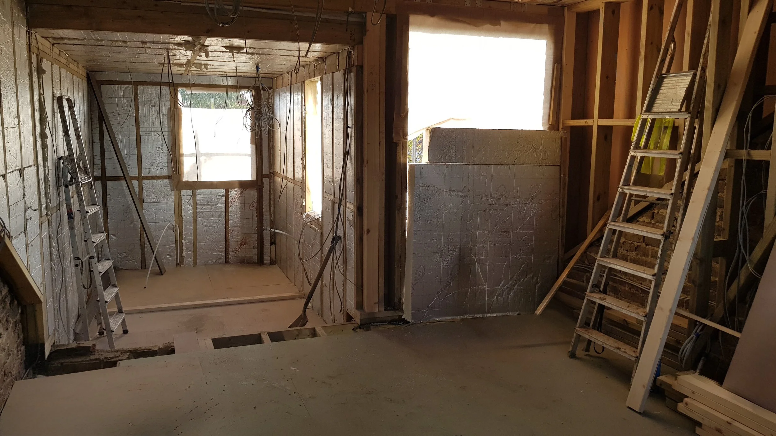 Loft Extension Construction – Juliet Balcony