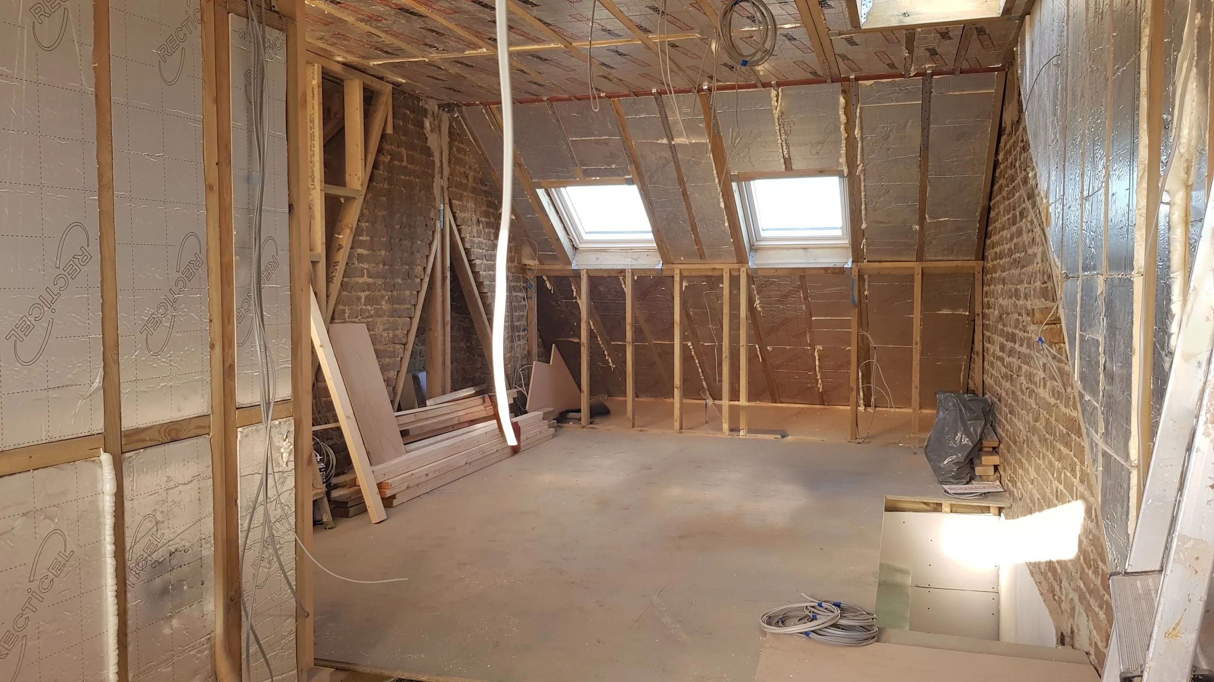Loft Conversion Construction – Rooflights and Skylights