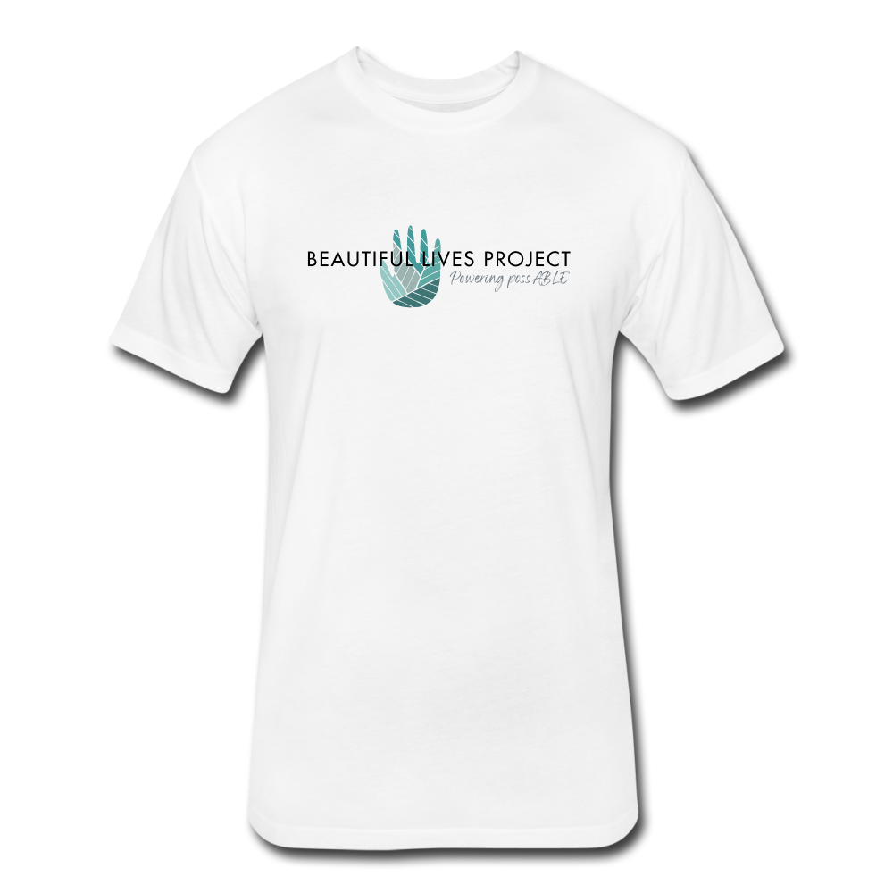 Men's Fitted Cotton/Poly Tee (more colors) — Beautiful Lives Project