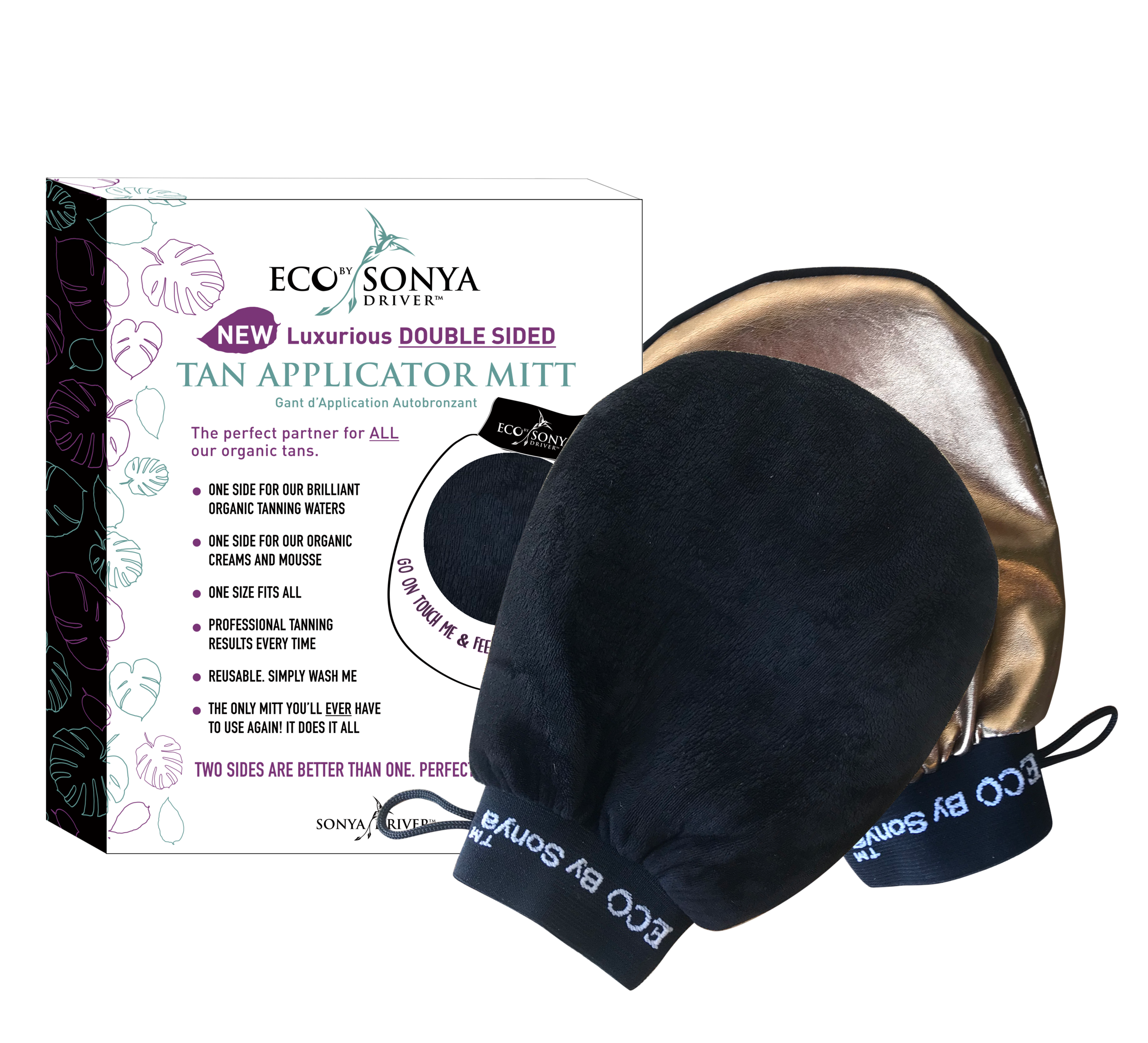   Introducing THE ONLY TANNING APPLICATOR MITT you’ll ever need!
