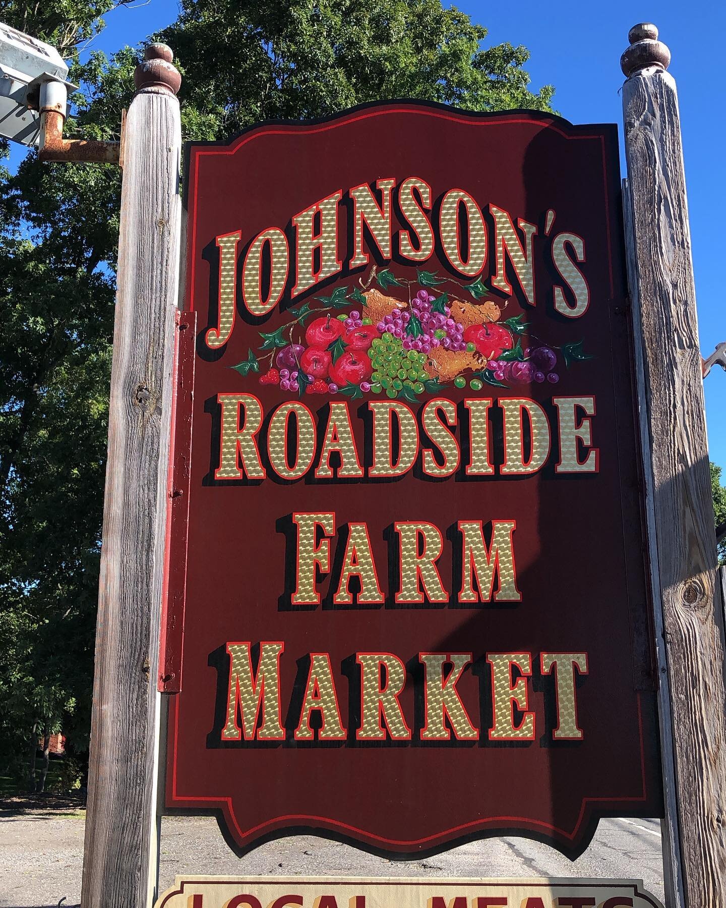 @johnsonsroadsidemarket is celebrating their 40th anniversary this weekend! They&rsquo;ll be lots of local vendors and activities happening. You can grab some pumpkins and mums and do your food shopping!  We will be here today Saturday until 12 PM gi