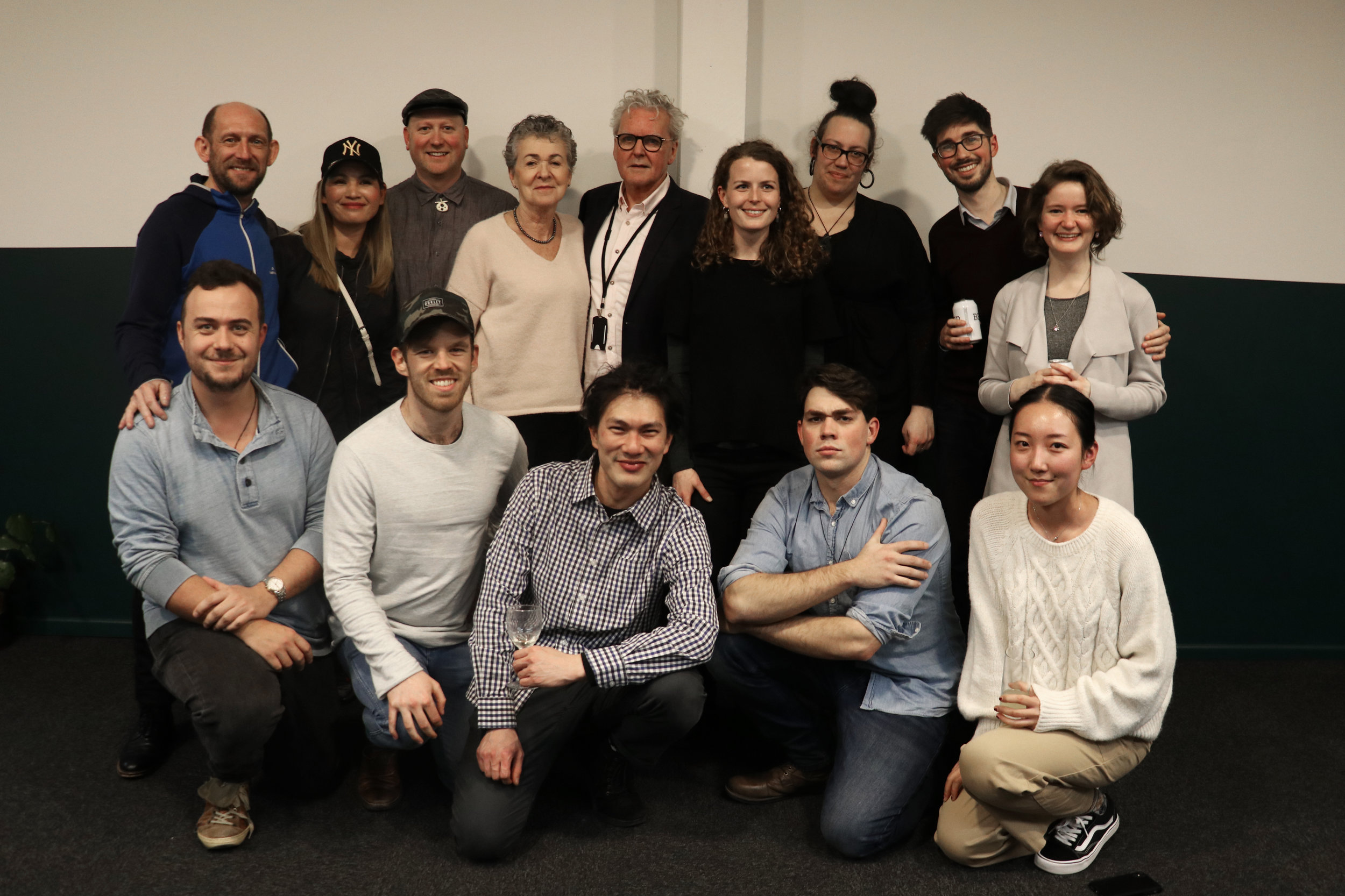 The POW Team 2019 ( Clockwise from left ) Jason Canovas, May Ning, Matt Lambourn, Jane Waddell, John McKay, Georgina Conroy, Marie Silberstein, Joe Ramage, Lea Dambeck, Nakhia, Tim Hamilton, Yong-Le Chong, George Palmer and Callum Scott
