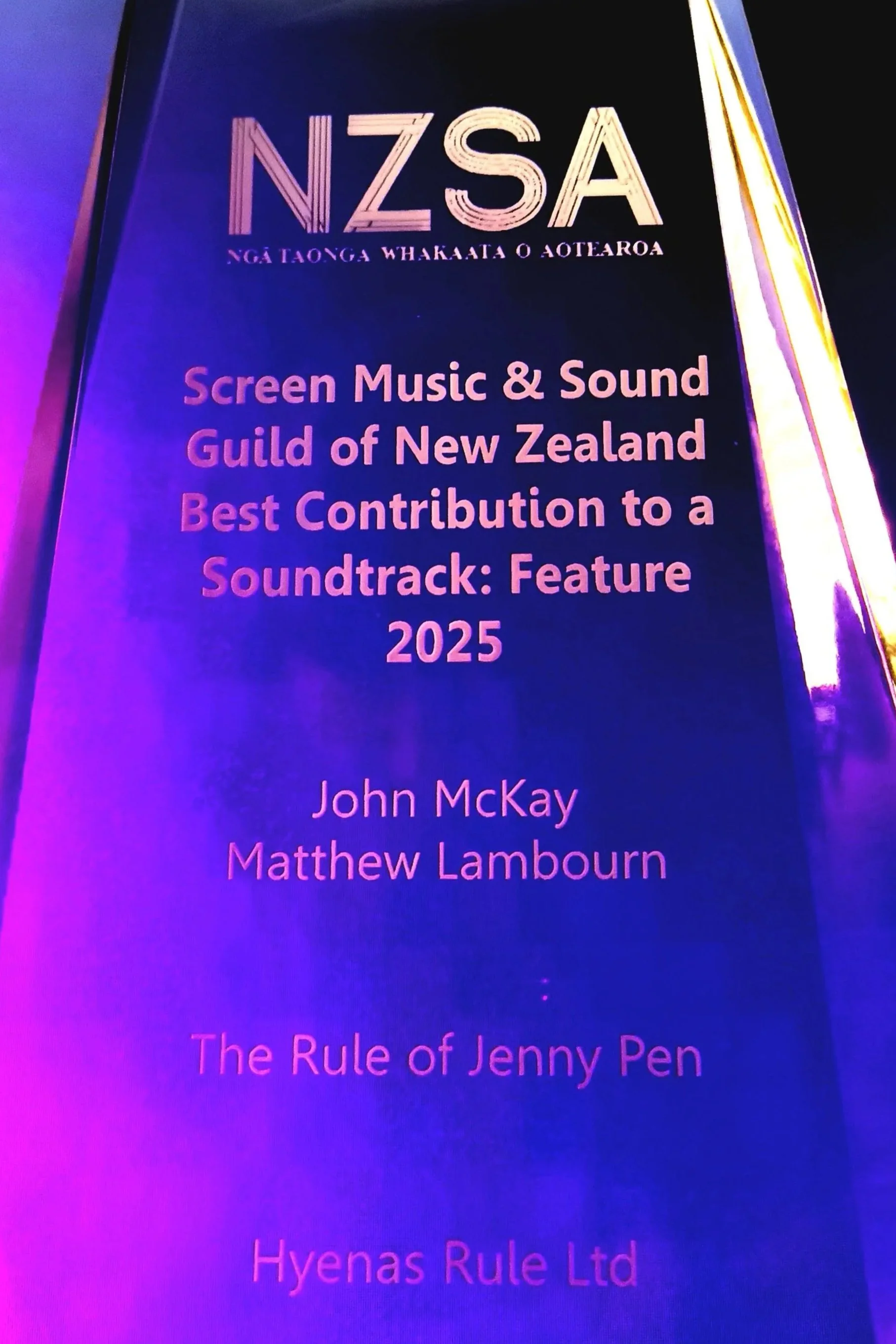 POW Studios wins Best Sound