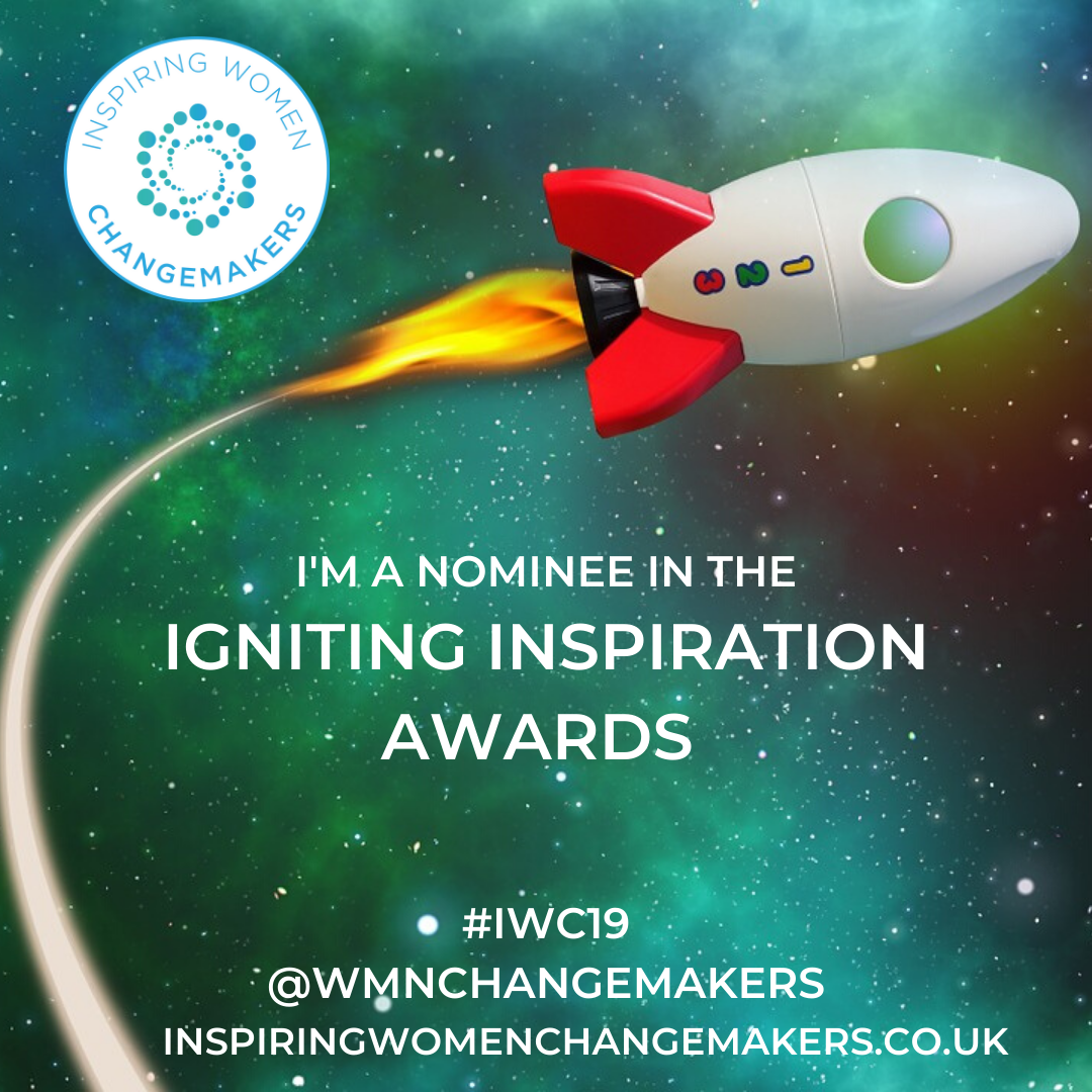 Community Champion Winner at the Inspiring Women Changemakers Awards
