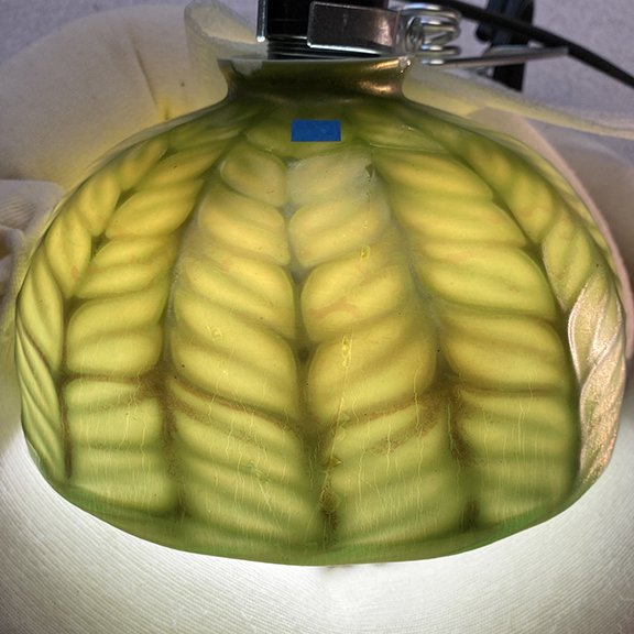 After edge-bonding and infilling