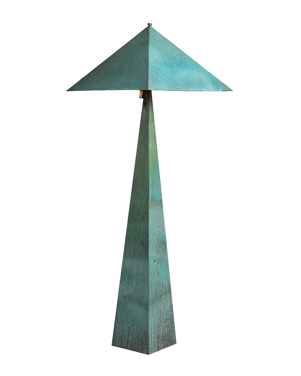Copper Pyramid Floor Lamp - Verdigris.jpg
