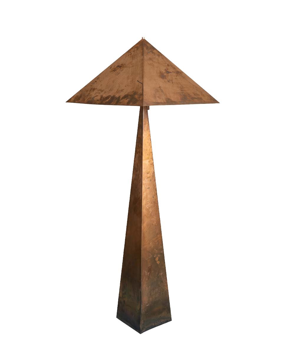 Copper Pyramid Floor Lamp.jpg