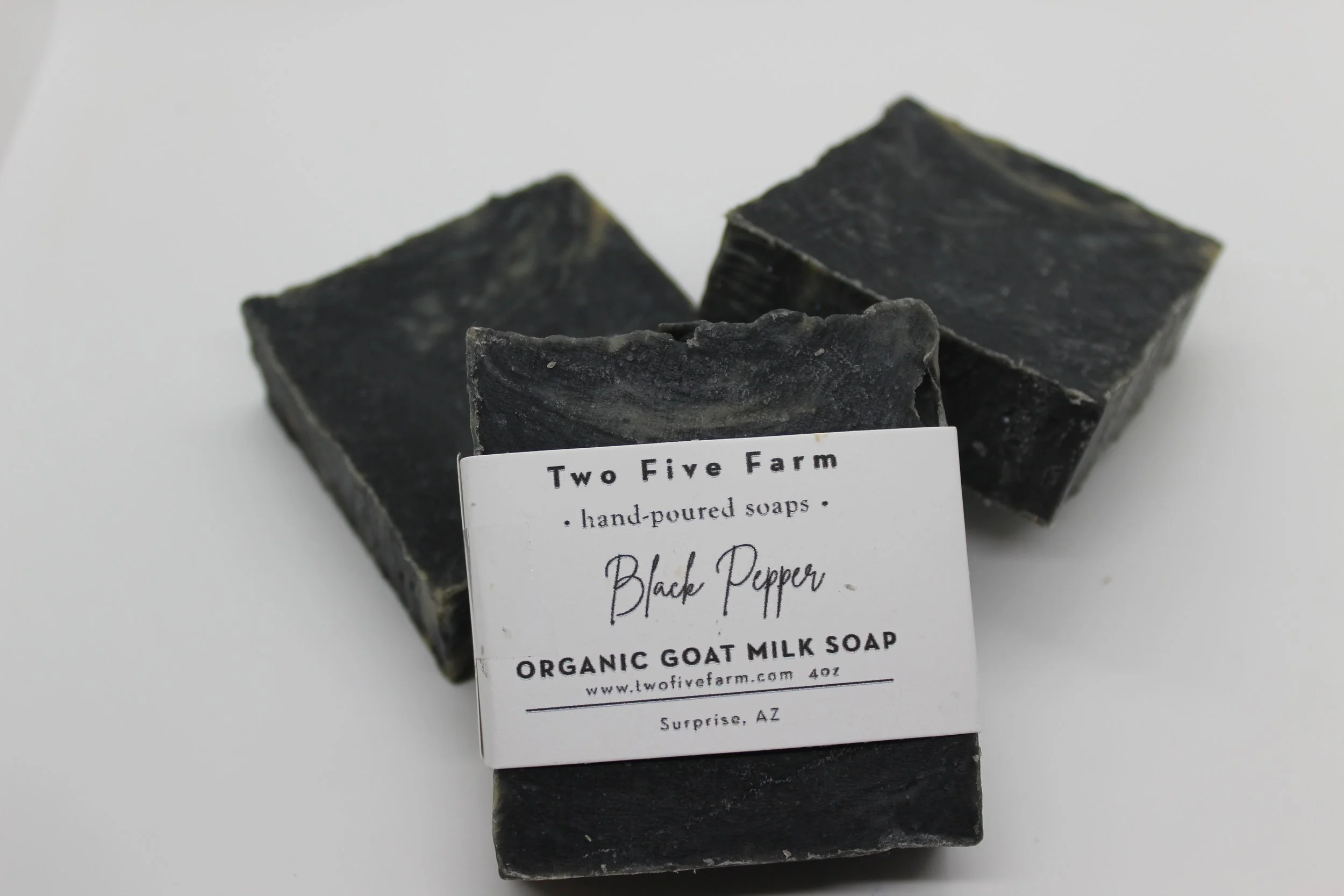 Black Pepper Goat Milk Soap