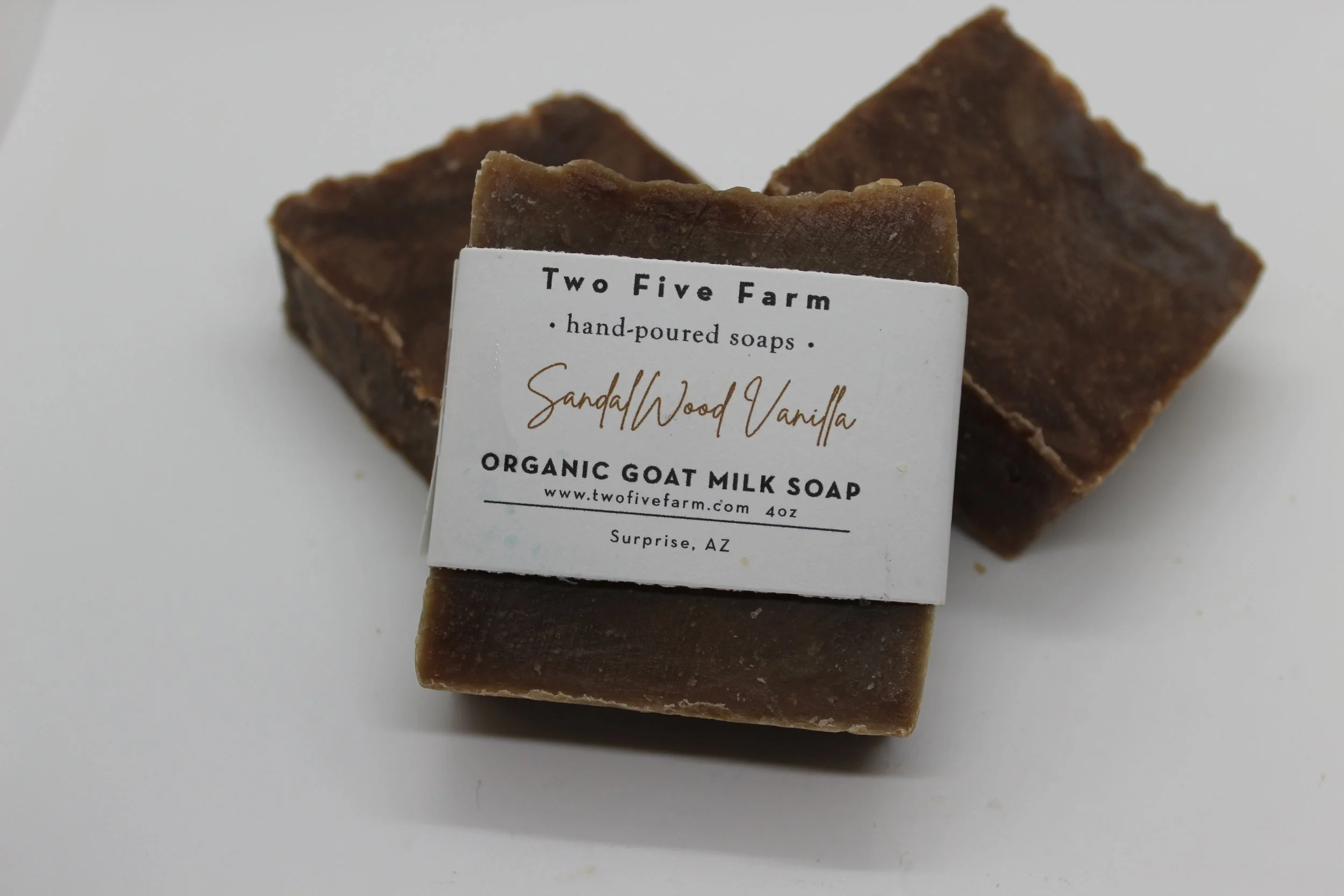 Sandalwood Vanilla Goat Milk Soap