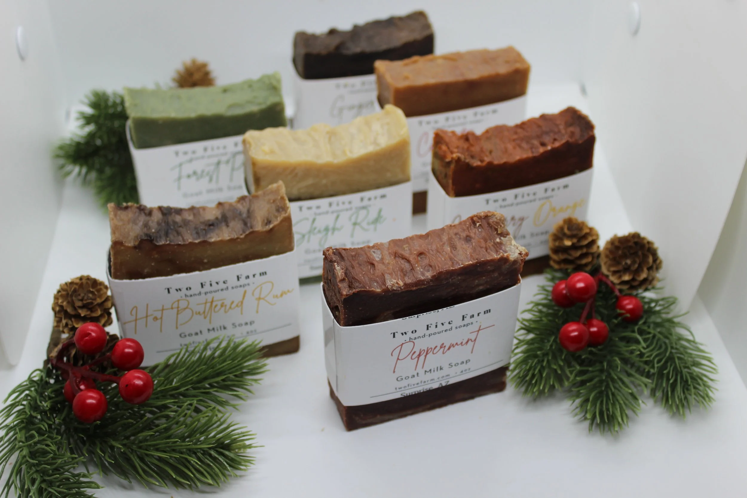 Christmas Goat Milk Soap Collection