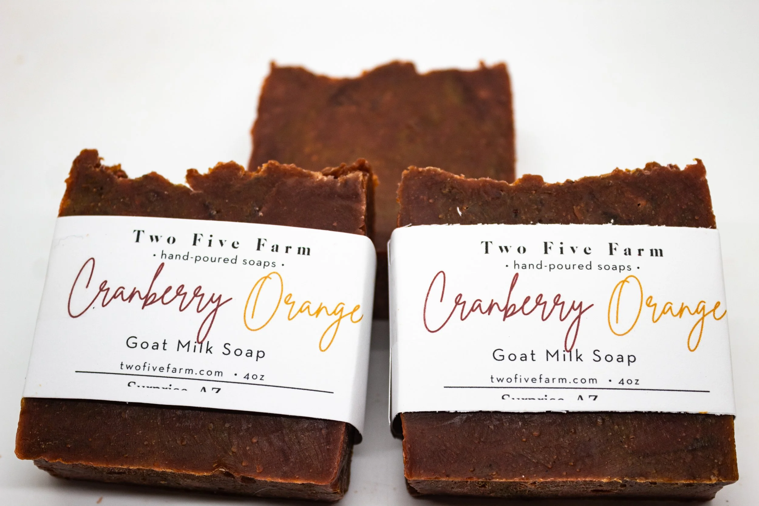 Cranberry Orange Goat Milk Soap