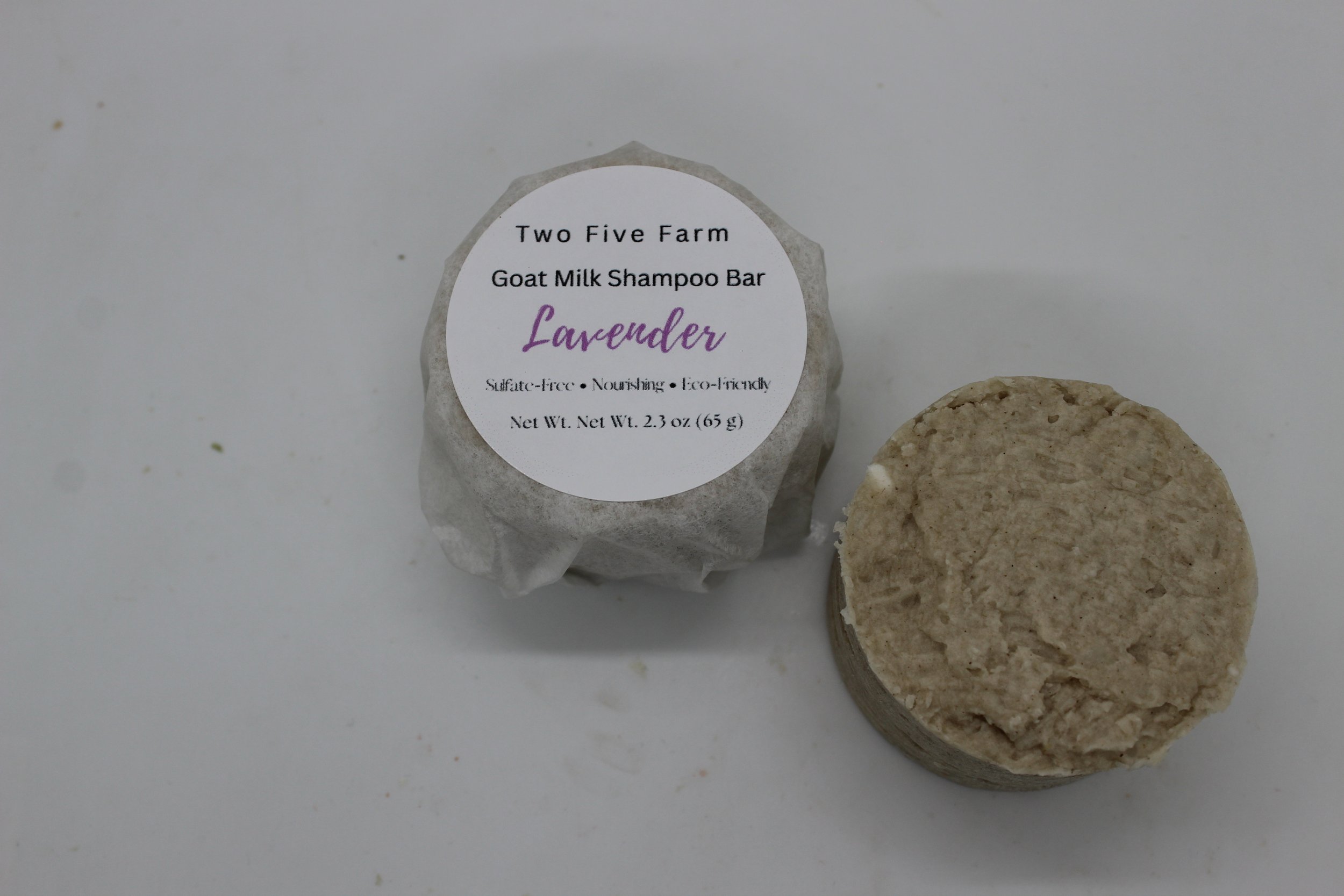 Lavender Goat Milk Shampoo Bar – 2.5 oz