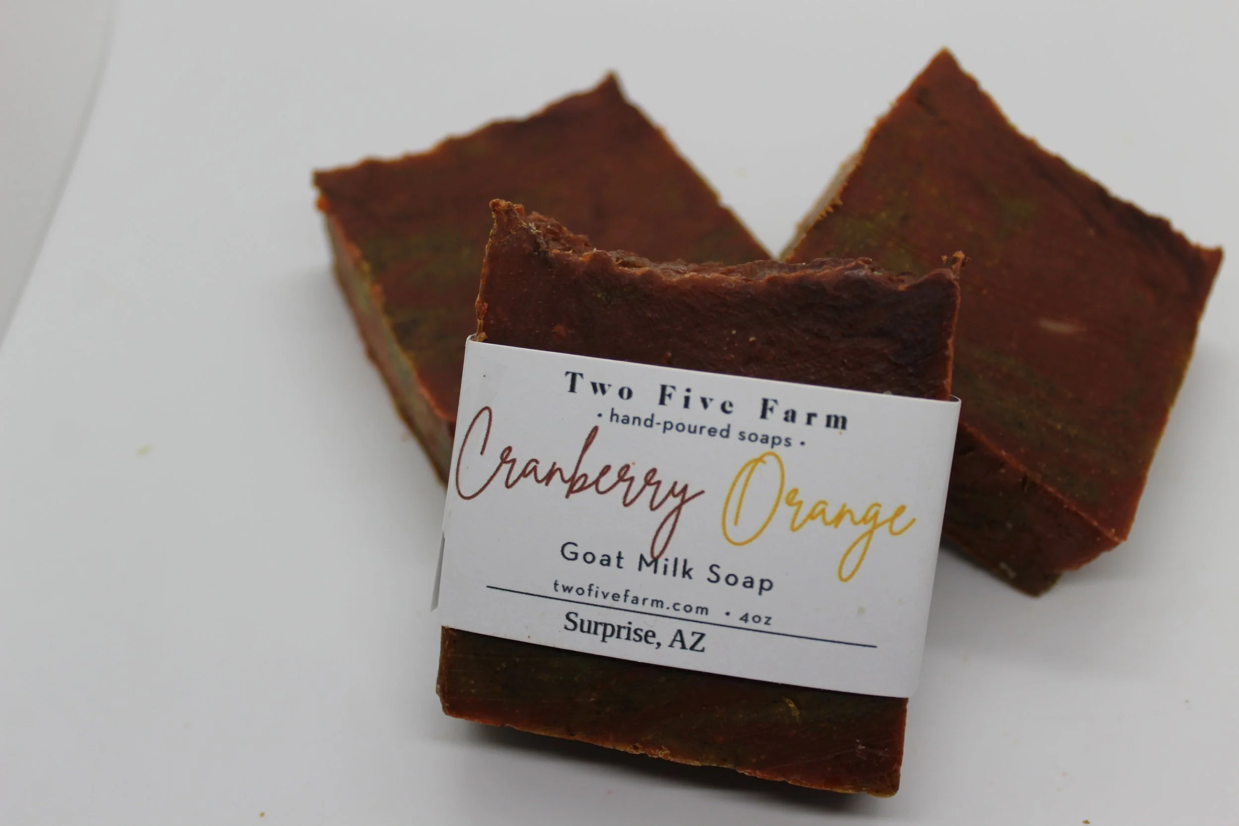 Cranberry Orange Goat Milk Soap