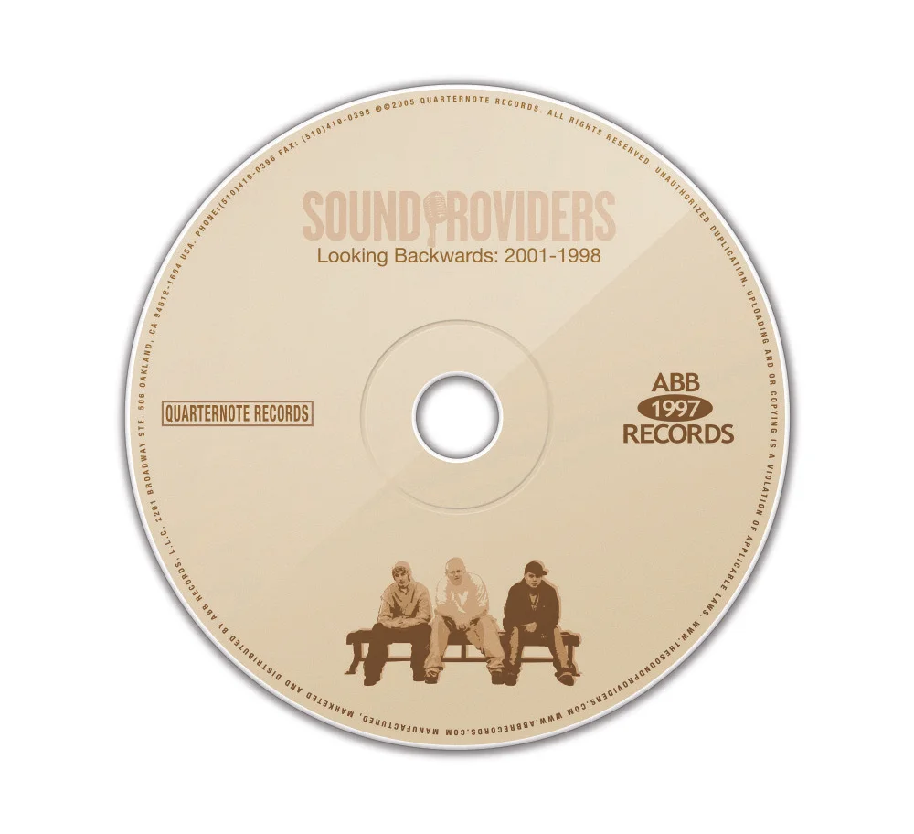 SOUNDPROVIDERSLOOKING BACKWARDS2001ー1998 SOUNDPROVIDERS — YAMS