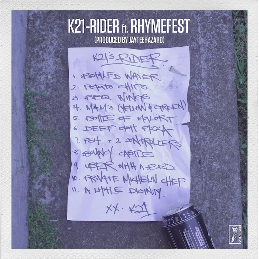 K21 Releases New Single ‘RIDER’ feat. RHYMEFEST – Out Now!