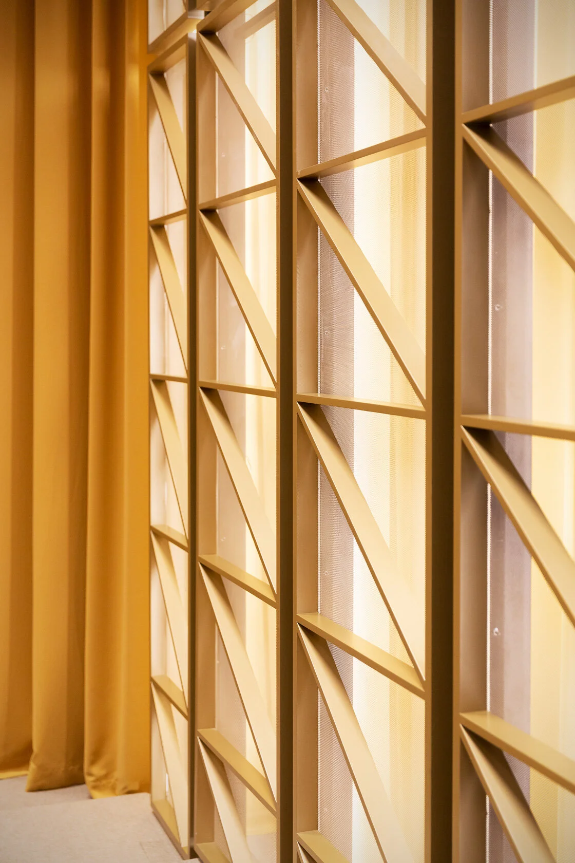 The backlit panels