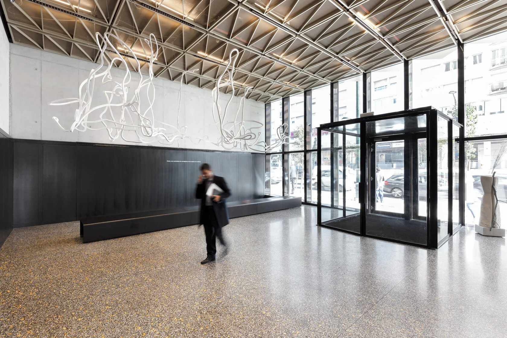 Another view of the the reception area