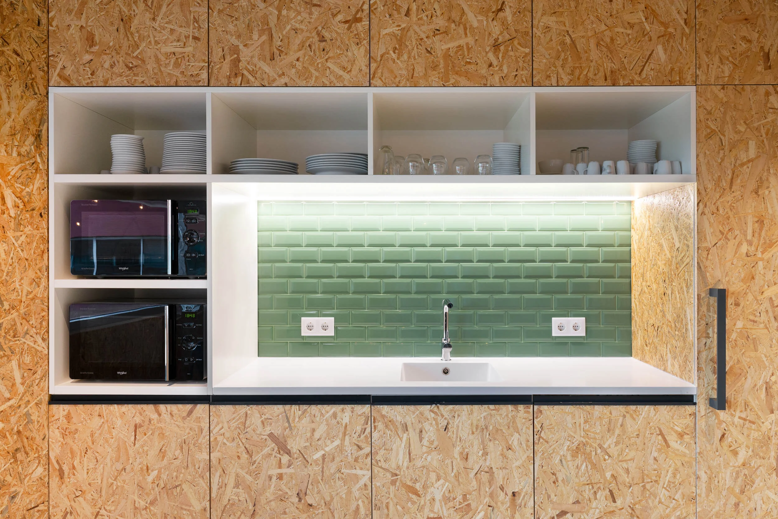 Kitchen in OSB