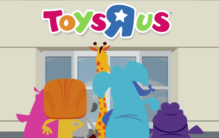 Toys“R”Us TV Bookend