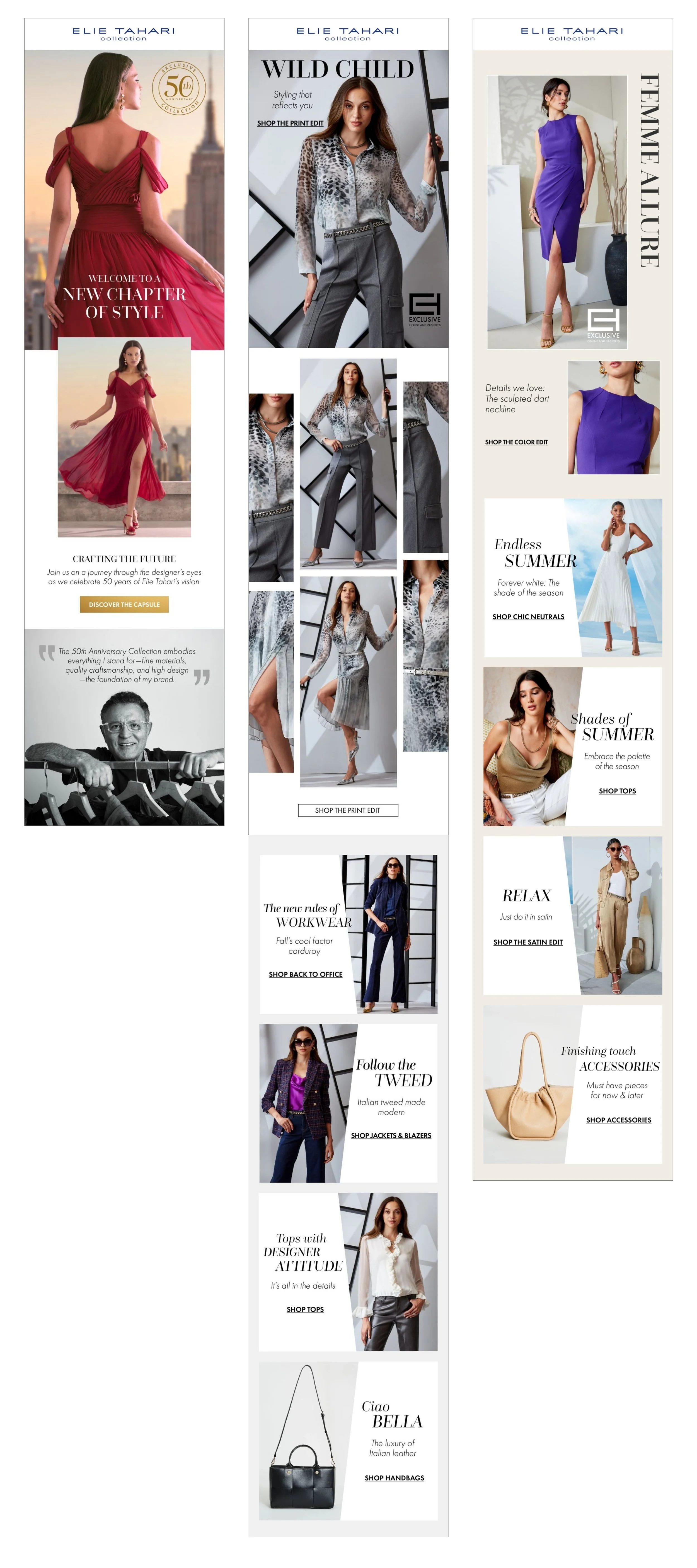 ELIE TAHARI COLLECTION EMAILS