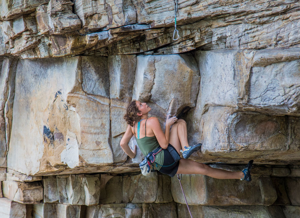 The first knee bar move on Apollo Reed . Photo by Daniel Gajda.