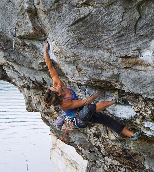 Nothing like spending the summer in the Coliseum. 😎 Especially on this route! @sierrahaven11 climbing the classic Apollo Reed (5.13a). 🚀 PS- don&rsquo;t forget our sticker fundraiser happening this month! Go to the previous post for details. 🙌 📸 