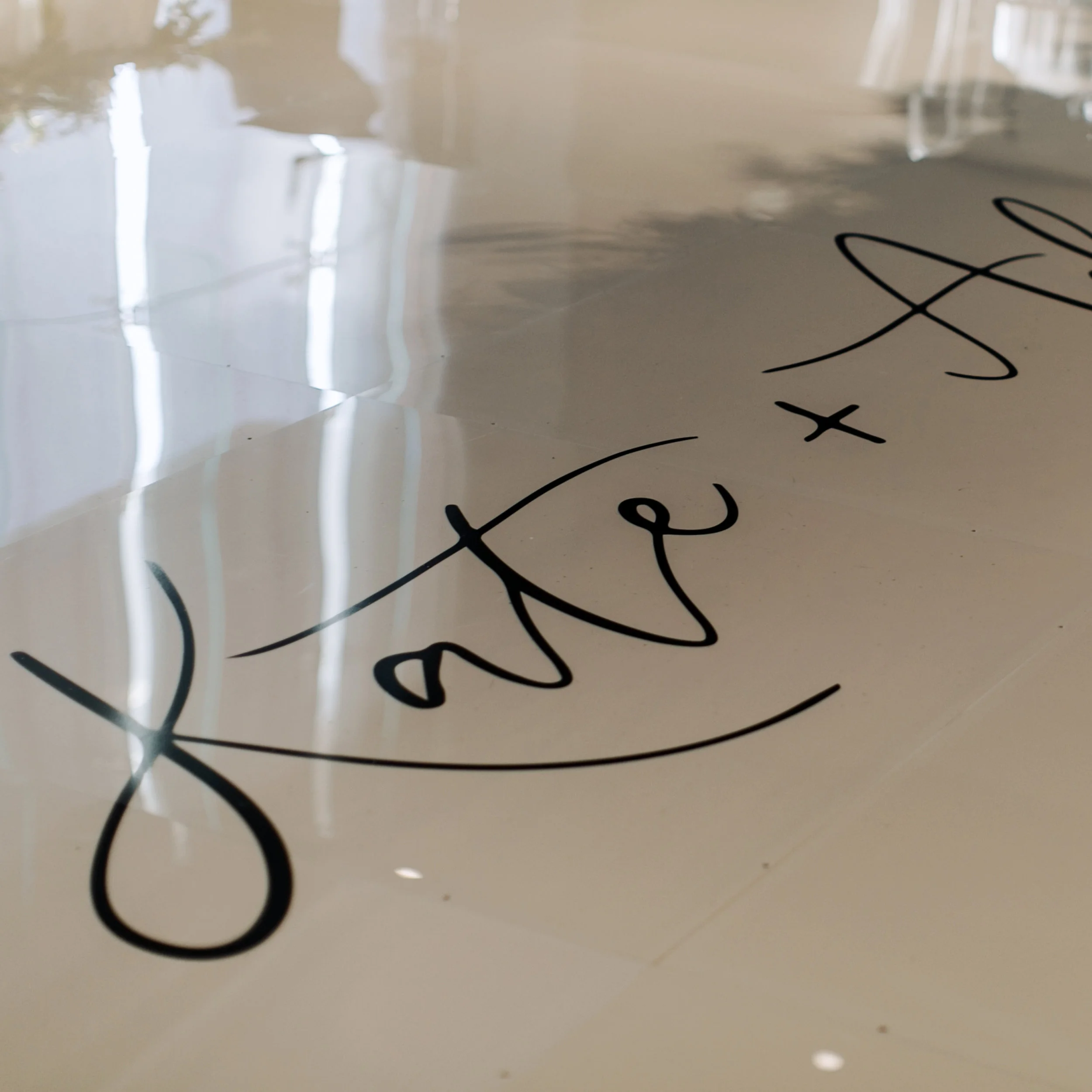 Perth Dance Floors White Gloss Dance Floor