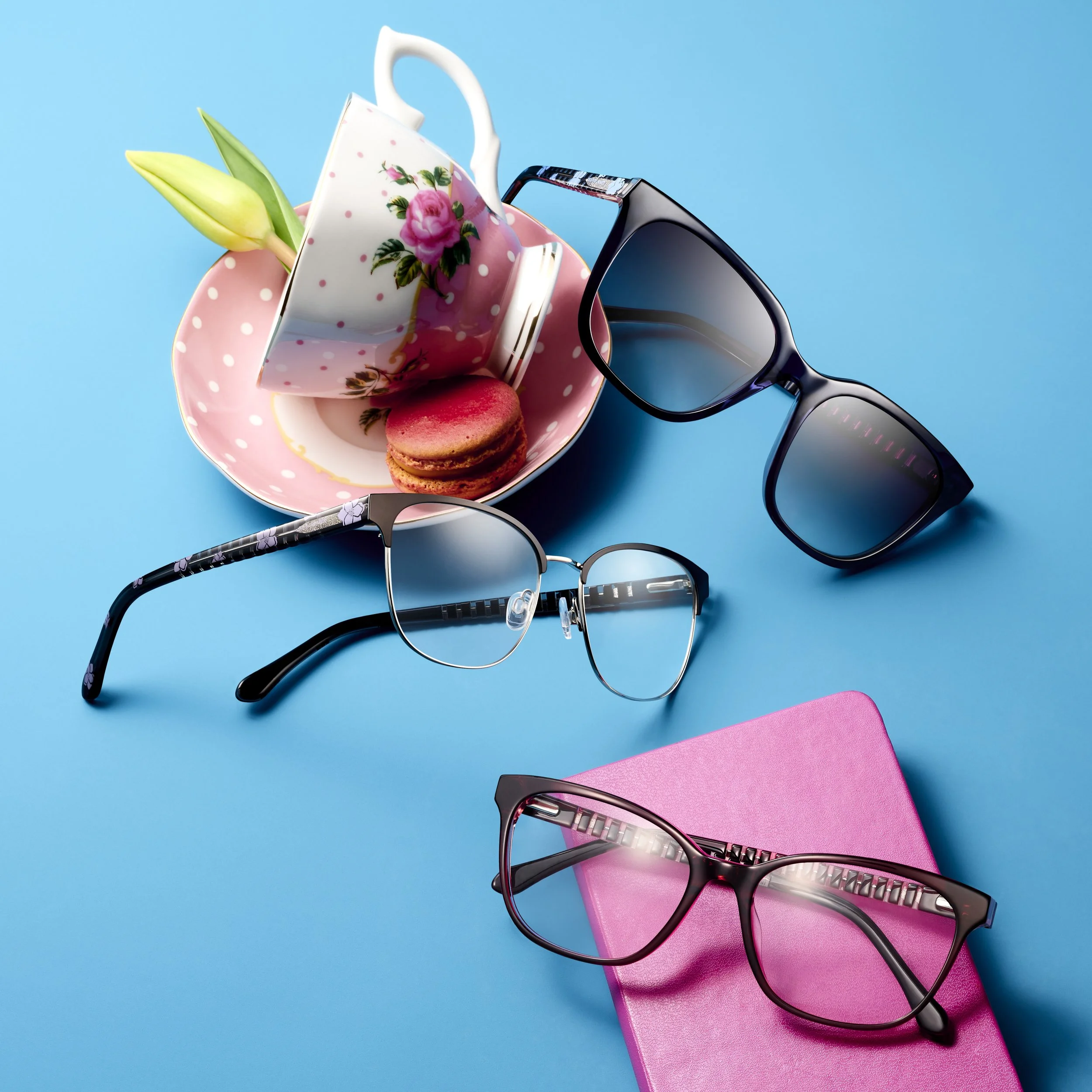 Draper James Eyewear: Poppy Colors Meet Floral Spring Styling