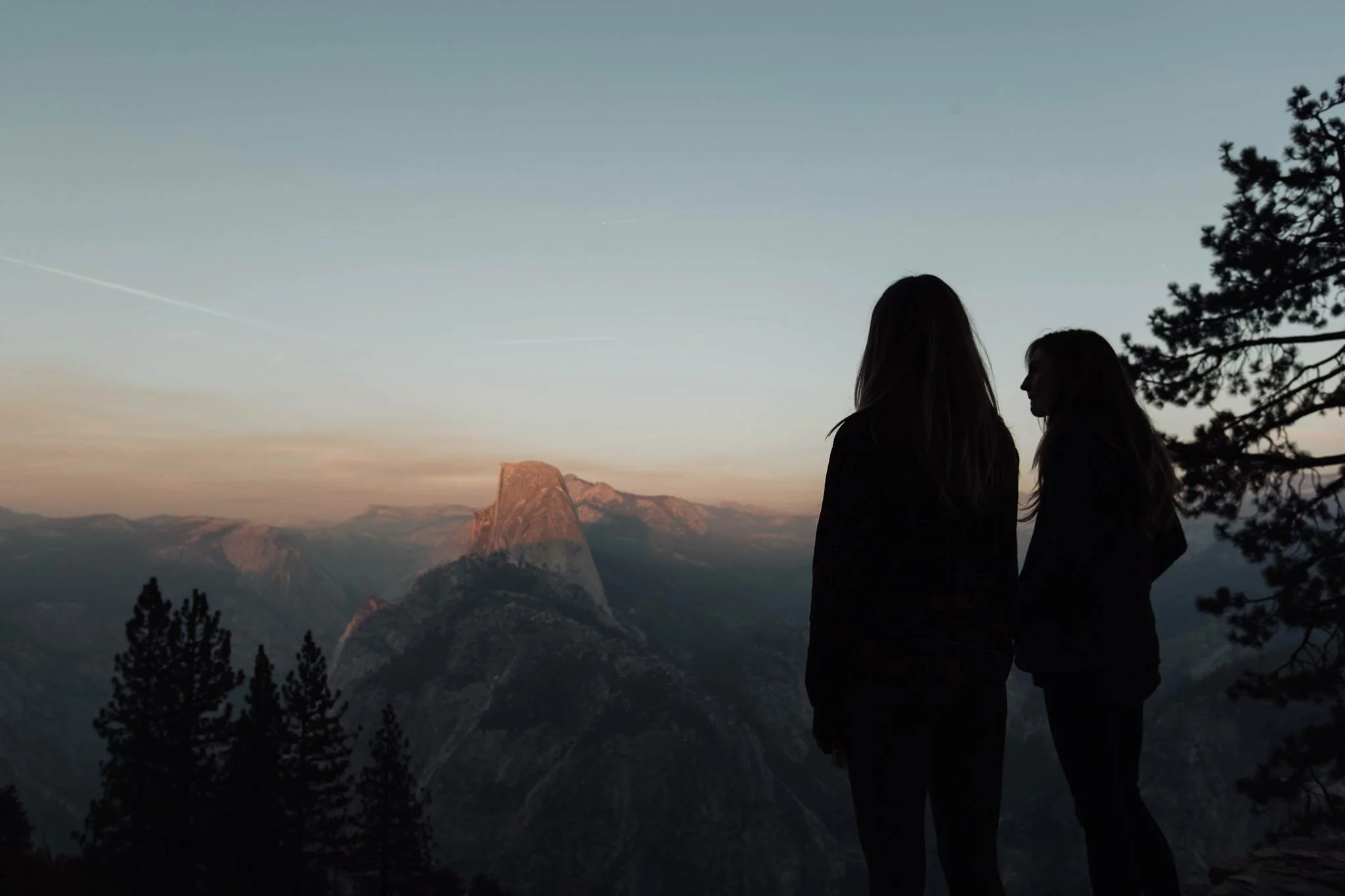  We headed to Glacier Point just in time for sunset where we took a few time lapses and enjoyed some beers.  
