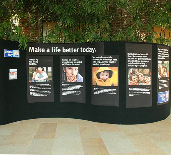 UNITED WAY WAVE PANELS