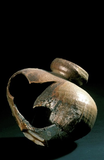 split open vase form