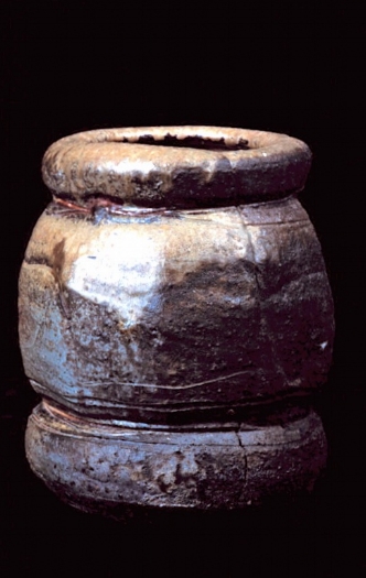 broad vase form with split - museum of modern art