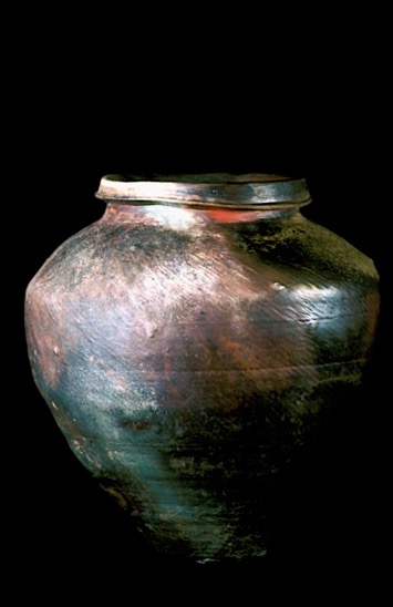 large wood-fired jar