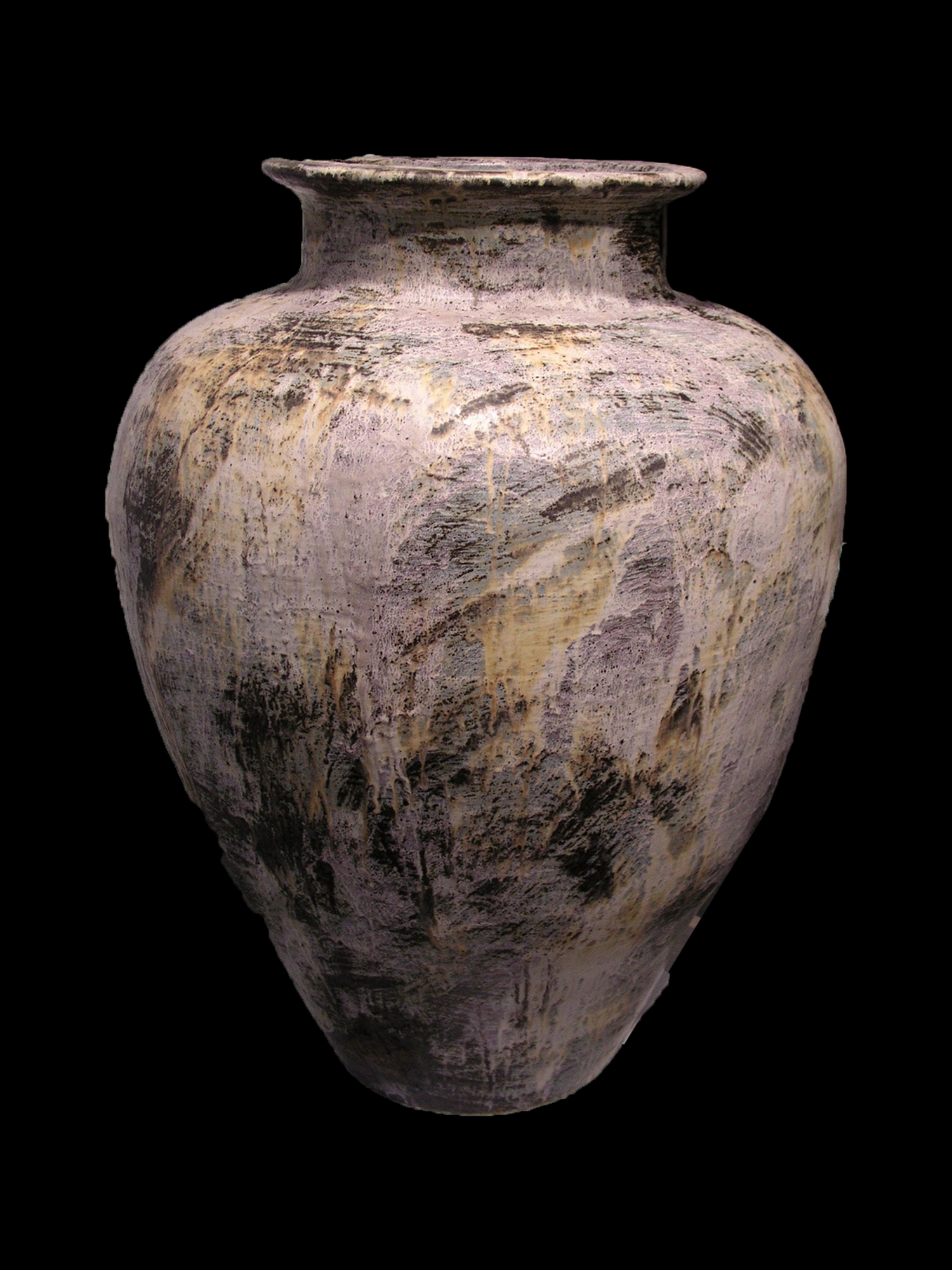 colossal jar - painterly collection - fischmann nevis