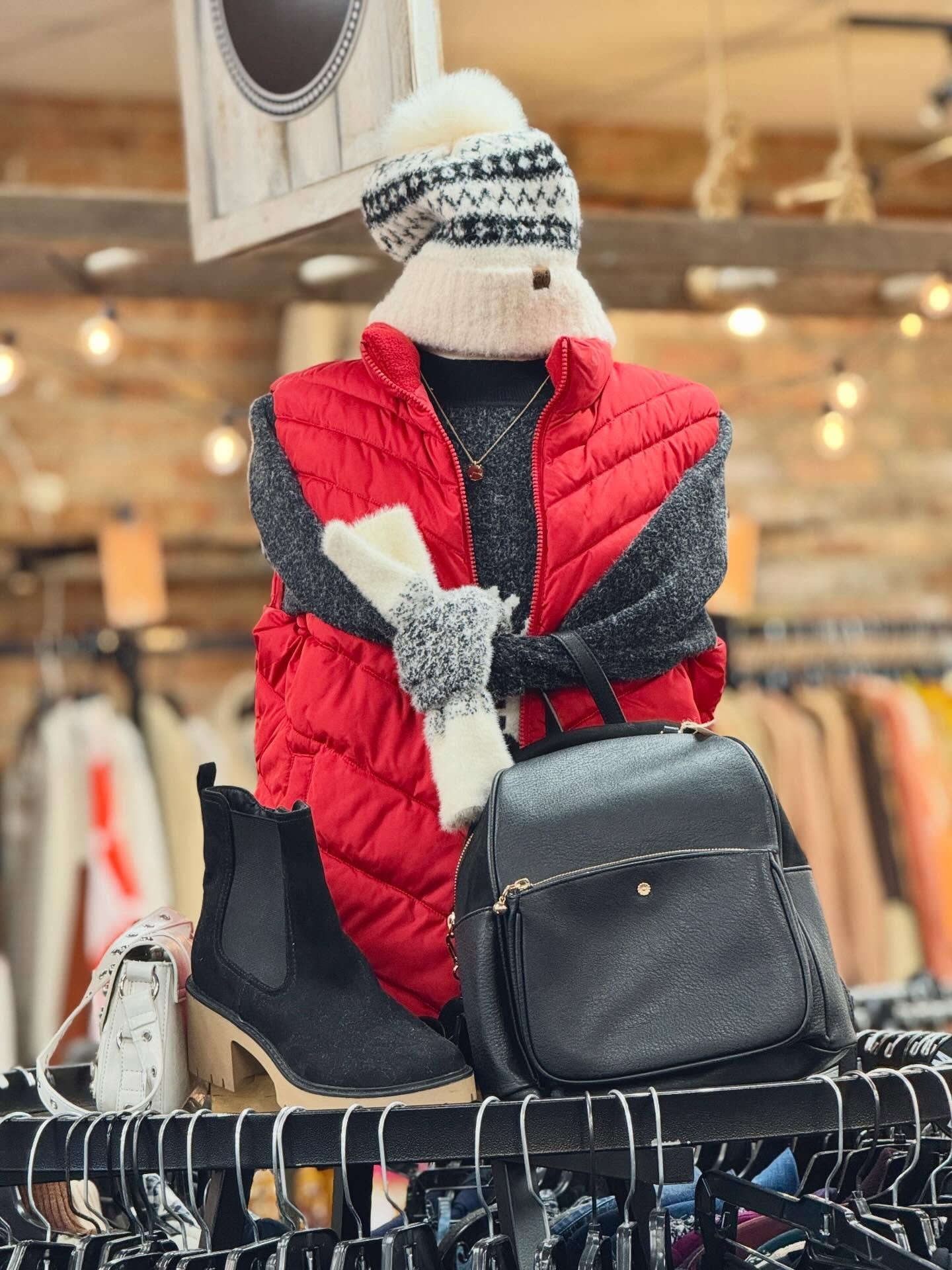 Ready for the Holidays!✨ Our mannequins are all decked out and dressed to impress for the season&rsquo;s celebrations.🎄🎉 Get their look&mdash;and everything else&mdash;with 20% OFF STOREWIDE today! Can&rsquo;t make it in? Give us a call at (815) 93