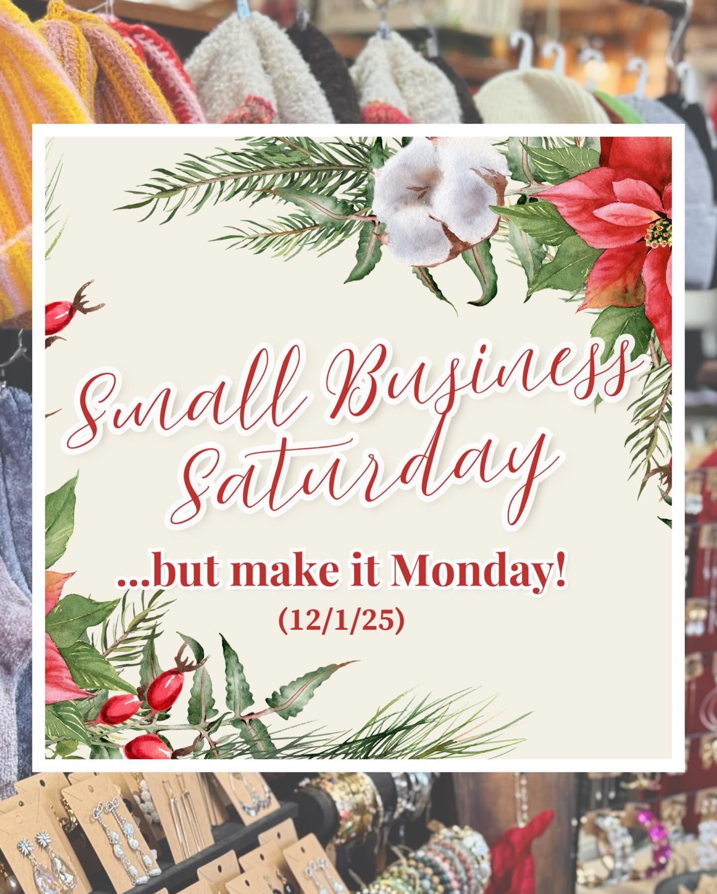 Small Business Saturday&hellip; but make it Monday ❄️

Since the snow kept so many of you home this weekend, we&rsquo;re extending the celebration!
Shop Sequels exclusives and the cutest stocking stuffers with 20% off storewide &mdash;TODAY only!
Sup