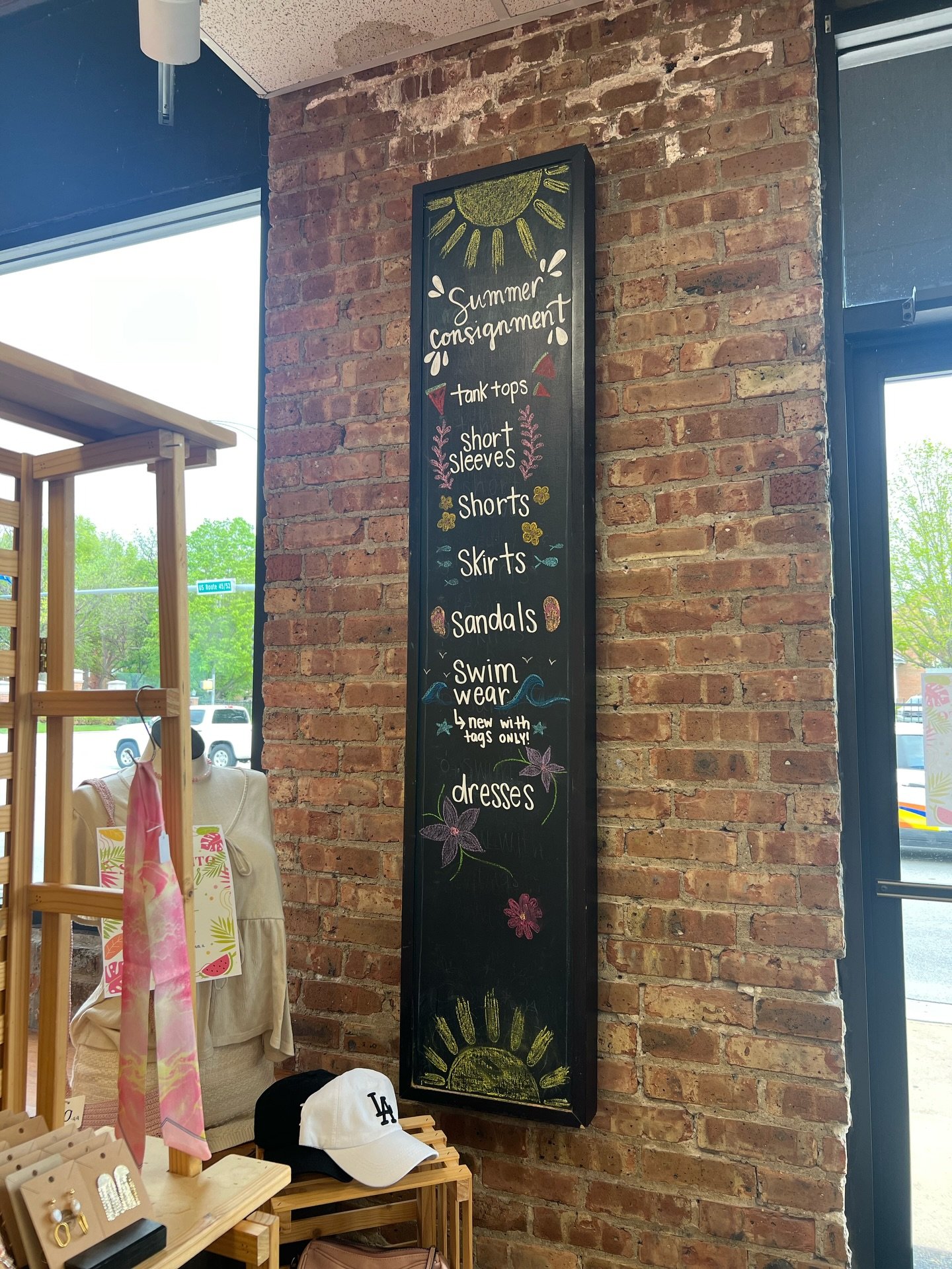 Here&rsquo;s all of what we&rsquo;re looking for in our SUMMER consignment season!☀️

Call us if you have any questions at (815) 932-9939 or stop in today with 15 items or less!🙌