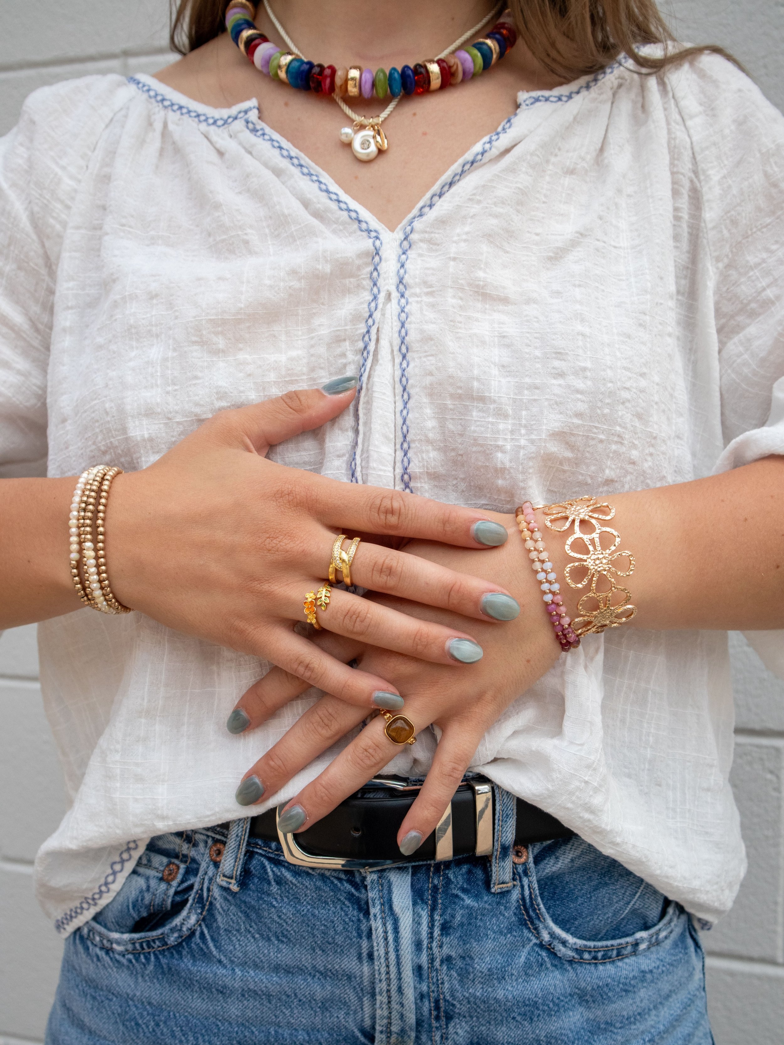 We are ONE DAY out from our Spring into Summer Sale!🤍

Our Sequels crew is showing off some of our jewelry that will be available THIS Friday and Saturday!!

Make sure to come check it out and get 20% OFF your purchase!😊