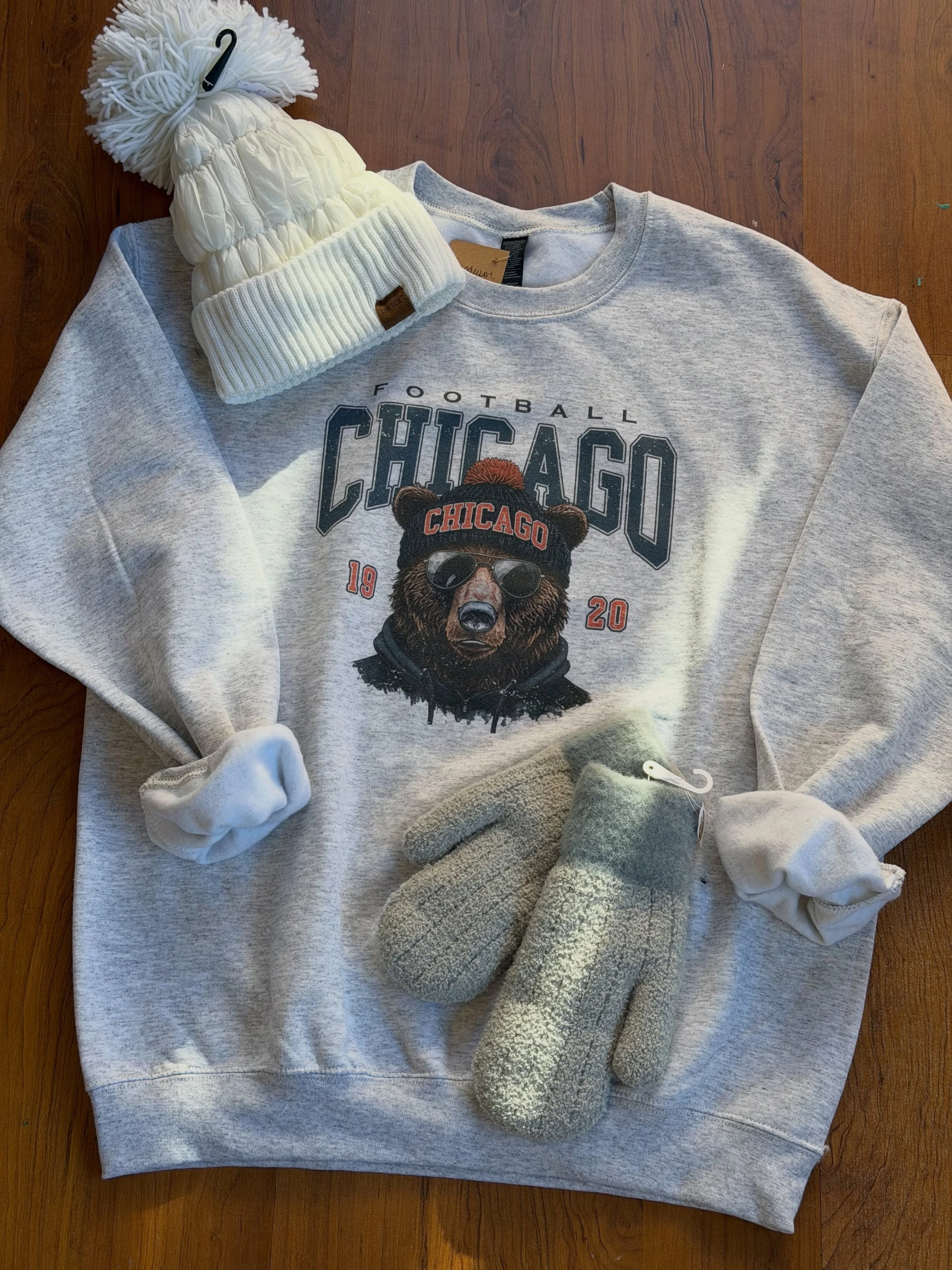 Rooting for the Bears this Thursday? 🐻🏈

Make sure you&rsquo;re dressed for the occasion! From game-day sweatshirts to cozy accessories, we&rsquo;ve got you covered!
