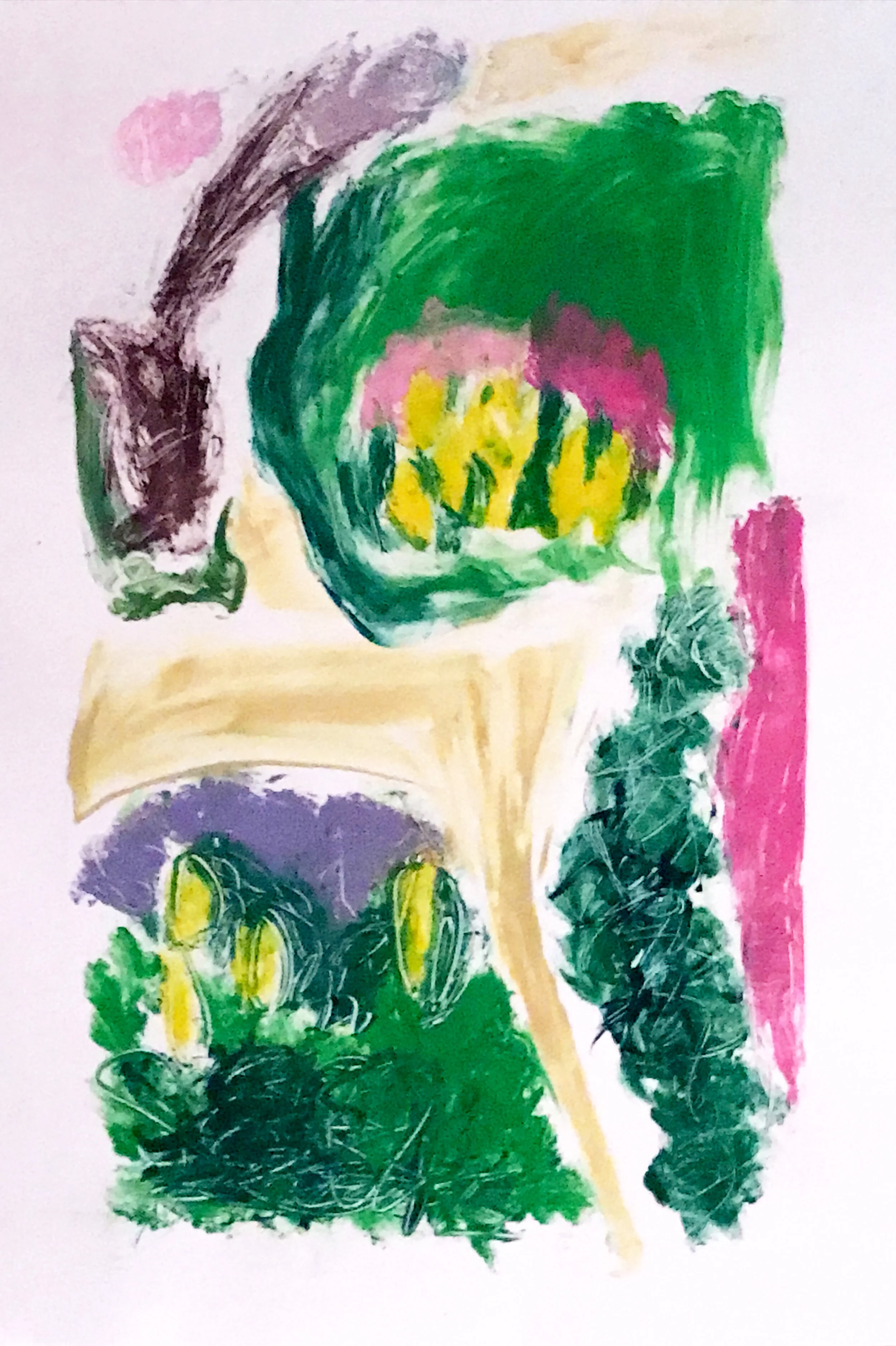 Monograph image on Plexiglass