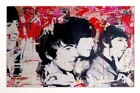 Beatles Pop: A pop art collection created from torn city posters by Michiel Folkers
&bull;
To find out more information on this piece: DM or
📥codyfranklin@robertkiddgallery.com