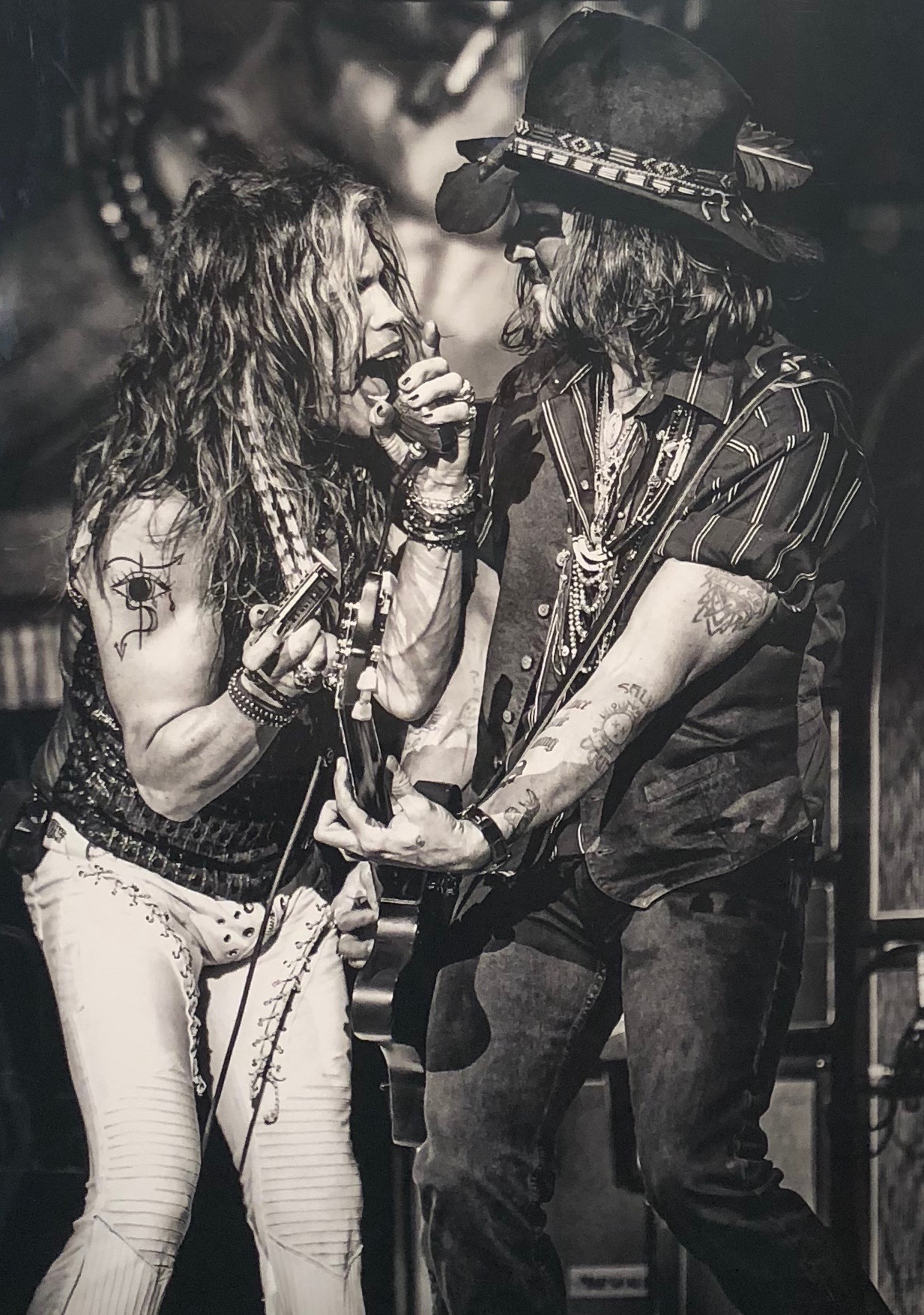 Steven Tyler & Johnny Depp (24 x 20)