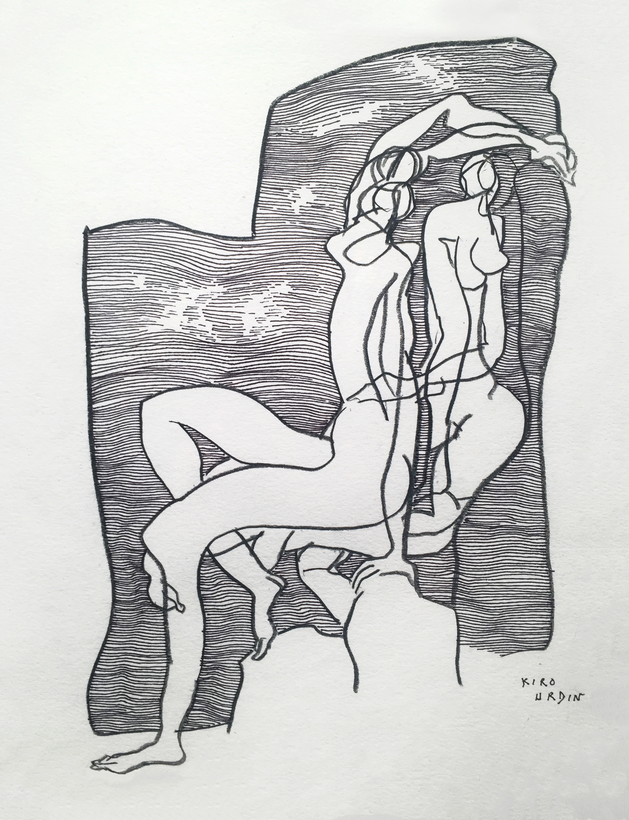 Untitled Drawing 004 (14 x 11)