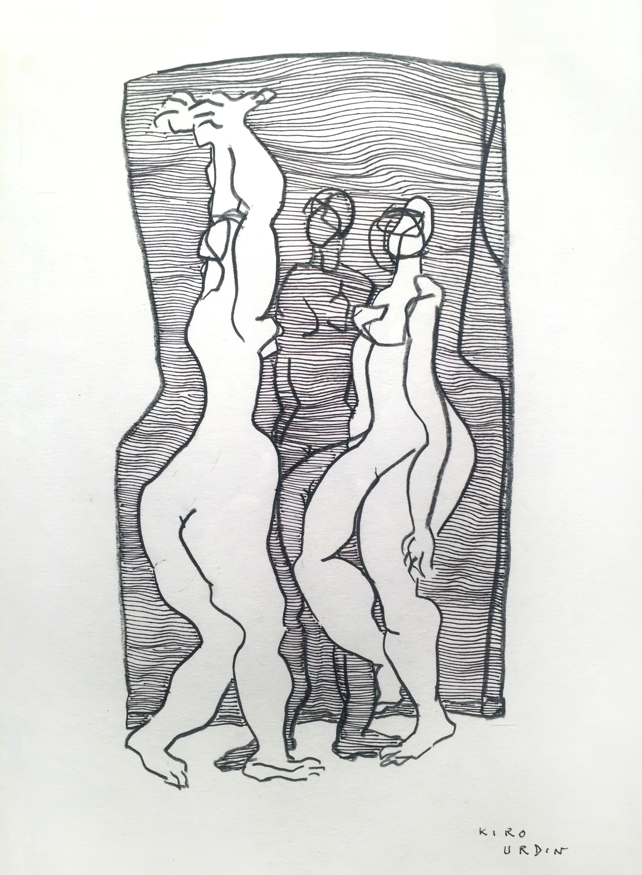 Untitled Drawing 005 (14 x 11)