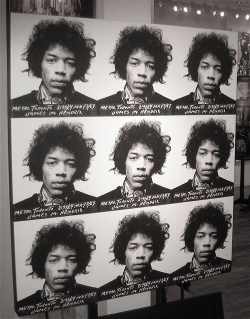Jimi Hendrix Mugshot  