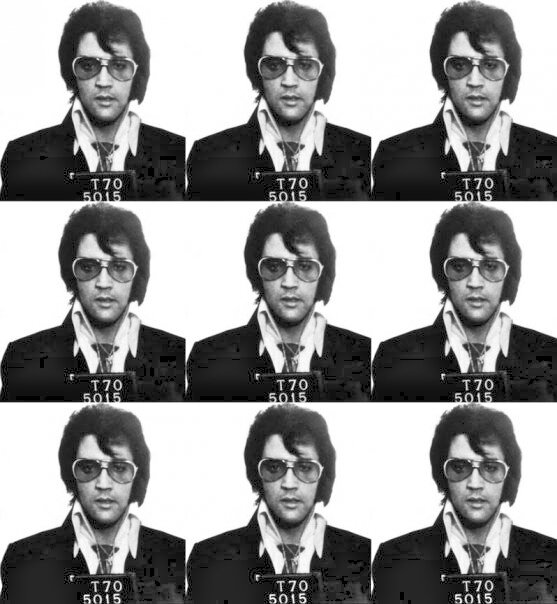 Elvis Presley's Mugshot