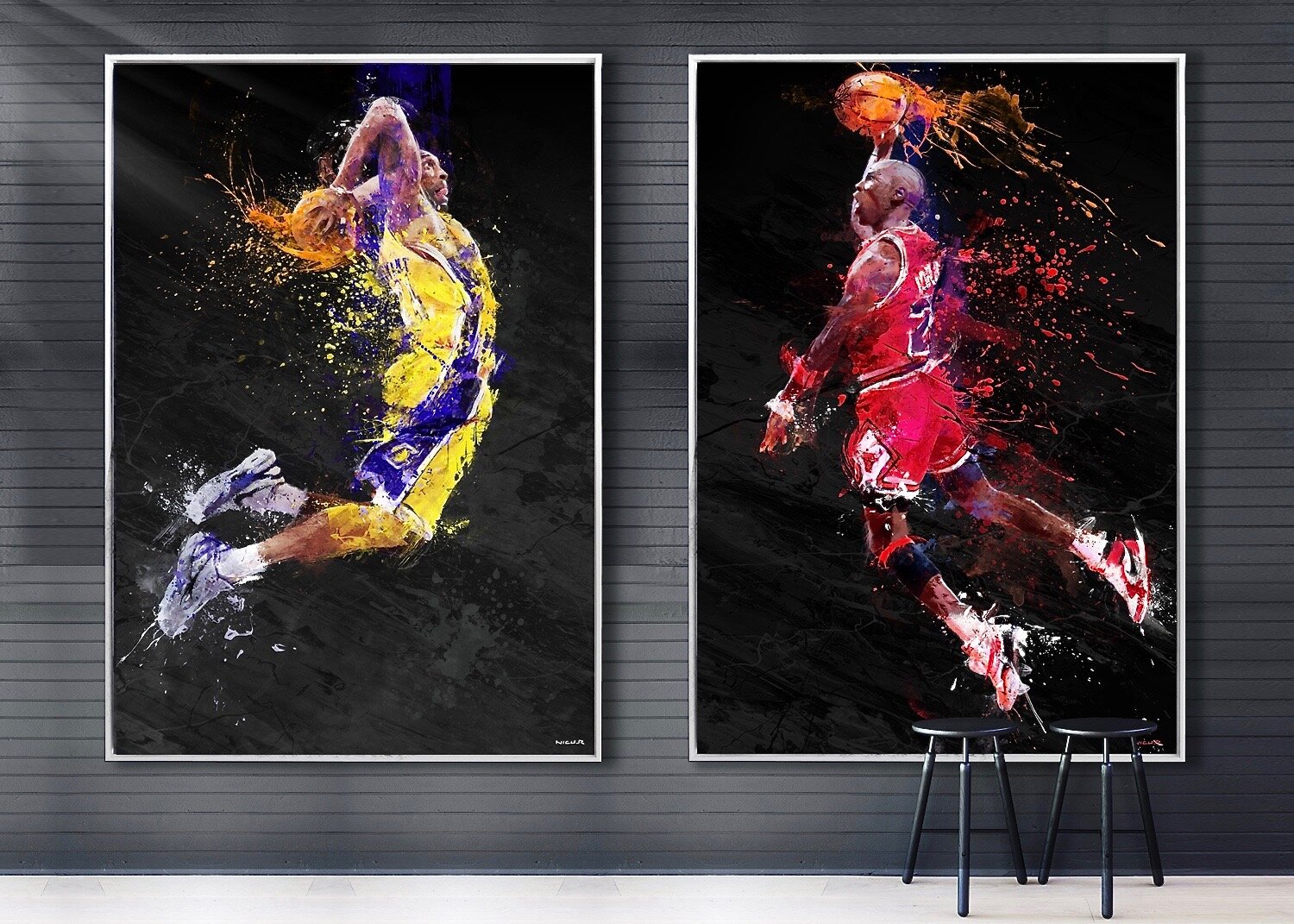 BLACK CAT & BLACK MAMBA