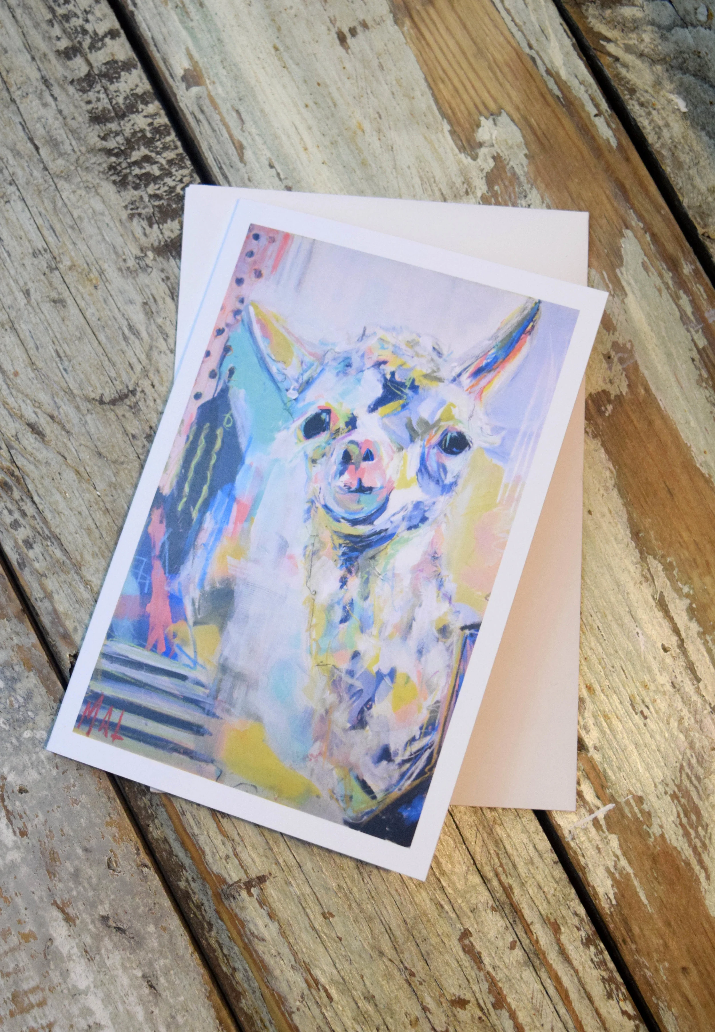 Pearly June-Note Card