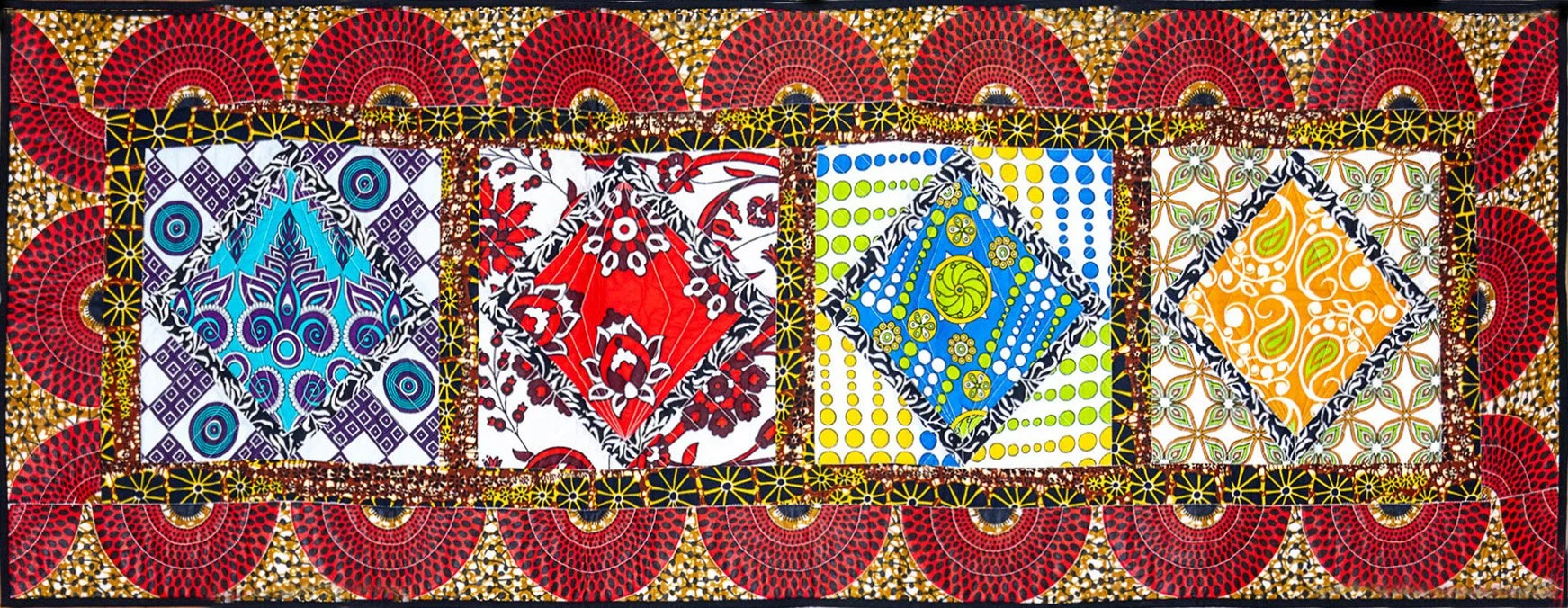 Table Runner African Fabrics
