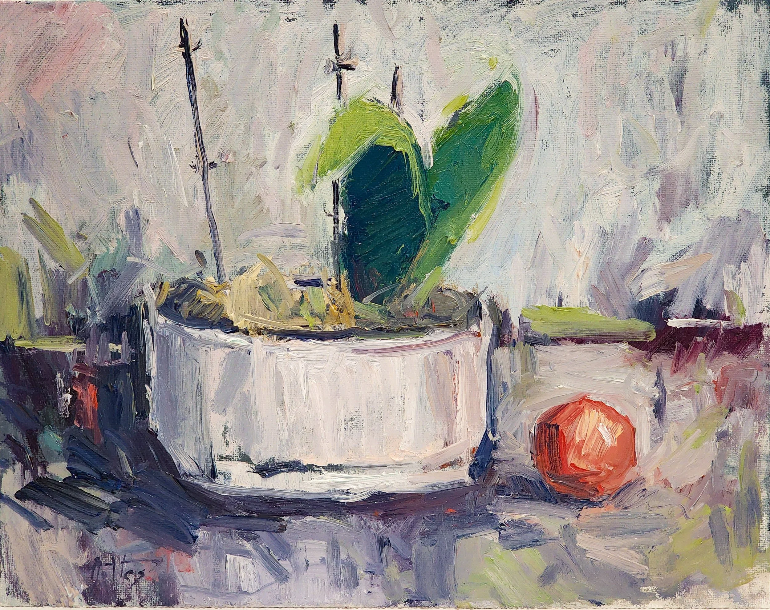 A New Beginning - Orchids